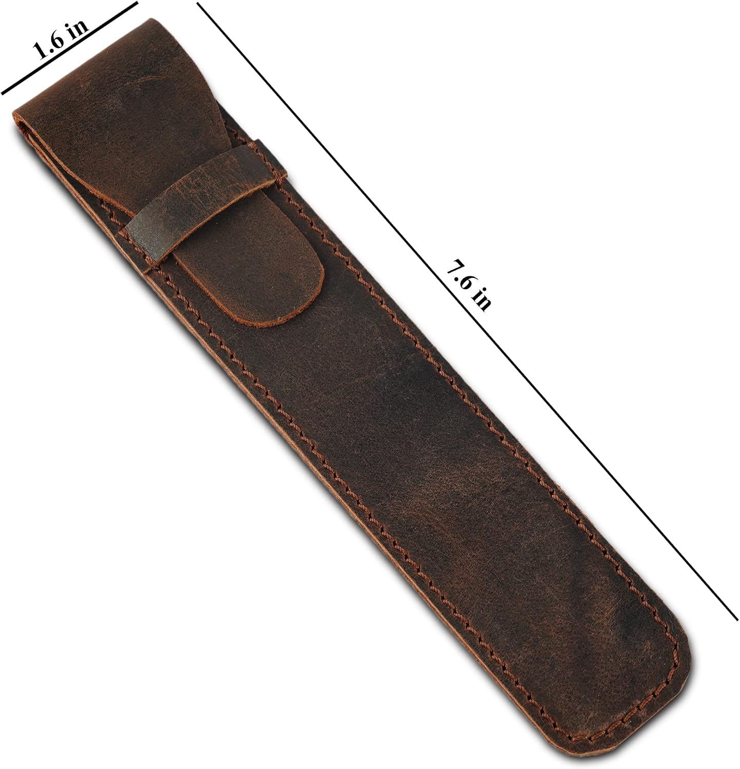 Premium Leather Pencil Holder for Apple Pencil (1st & 2nd Gen) Stylish & Durable Apple Pencil Case - Image 3