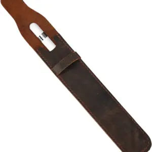 Premium Leather Pencil Holder for Apple Pencil (1st & 2nd Gen) Stylish & Durable Apple Pencil Case
