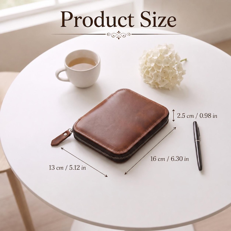 Genuine leather pen case, Large leather pen case, Leather fountain pen case,Leather pen organizer case,Custom leather pen case,Student gifts - Image 2