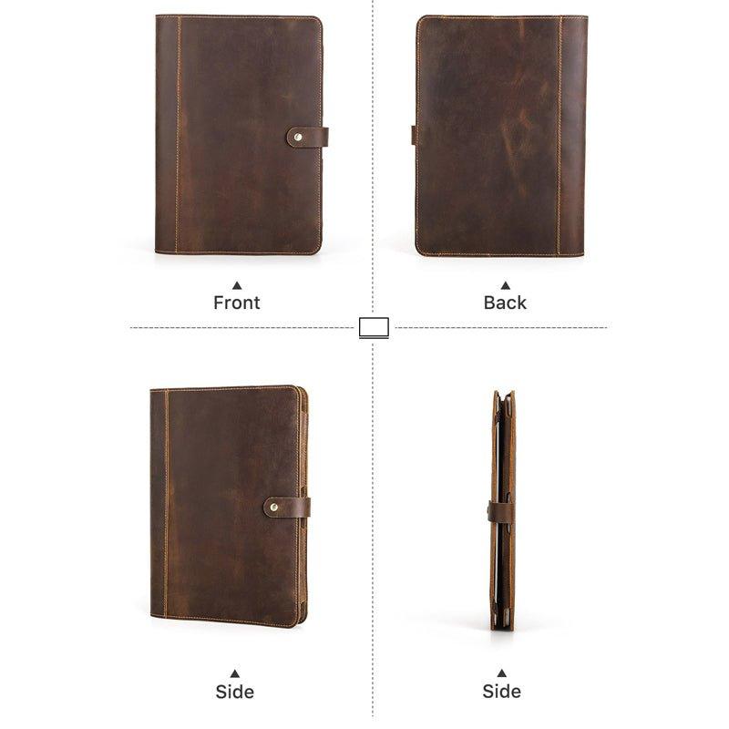 Vintage Leather Case Laptop for Mac book Pro, Leather Hunters rustic durable leather laptop case and MacBook pro case. - Image 6