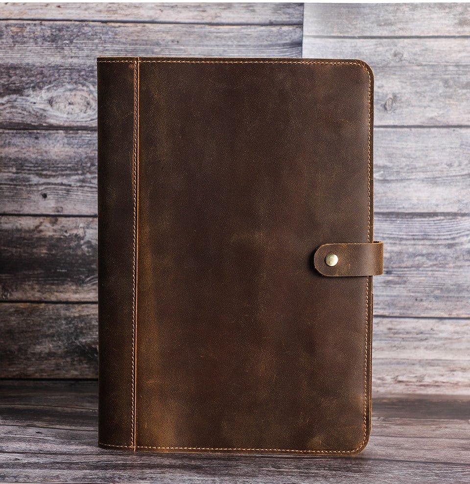 Vintage Leather Case Laptop for Mac book Pro, Leather Hunters rustic durable leather laptop case and MacBook pro case. - Image 4